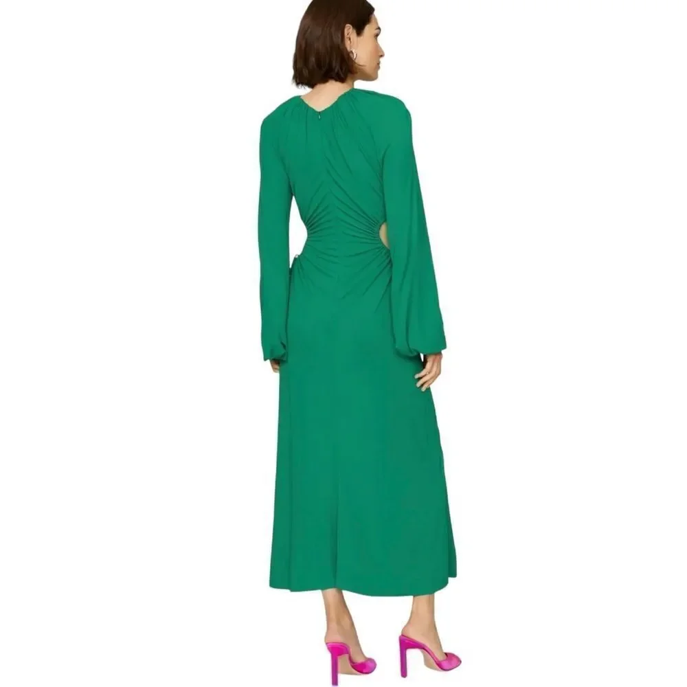 Rebecca Valance Edie Cut Out Midi Dress Size 2 - Picture 2 of 10